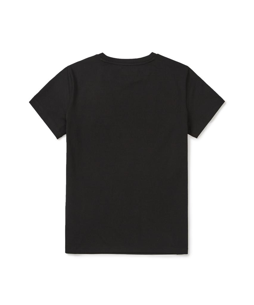 SNOWPEAK APPAREL Quick-Dry Primeflex Women'S Short Sleeve T-Shirt (S26Mwtts21) Black