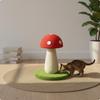 FungiThemed Feline Playful Ball Toys Mushrooms Scratching Pillar Claw Care Sisal Cat