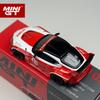MINIGT 1:64 Toyota LBWORKS Toyota GR Supra Red/White Alloy Car Model 1103