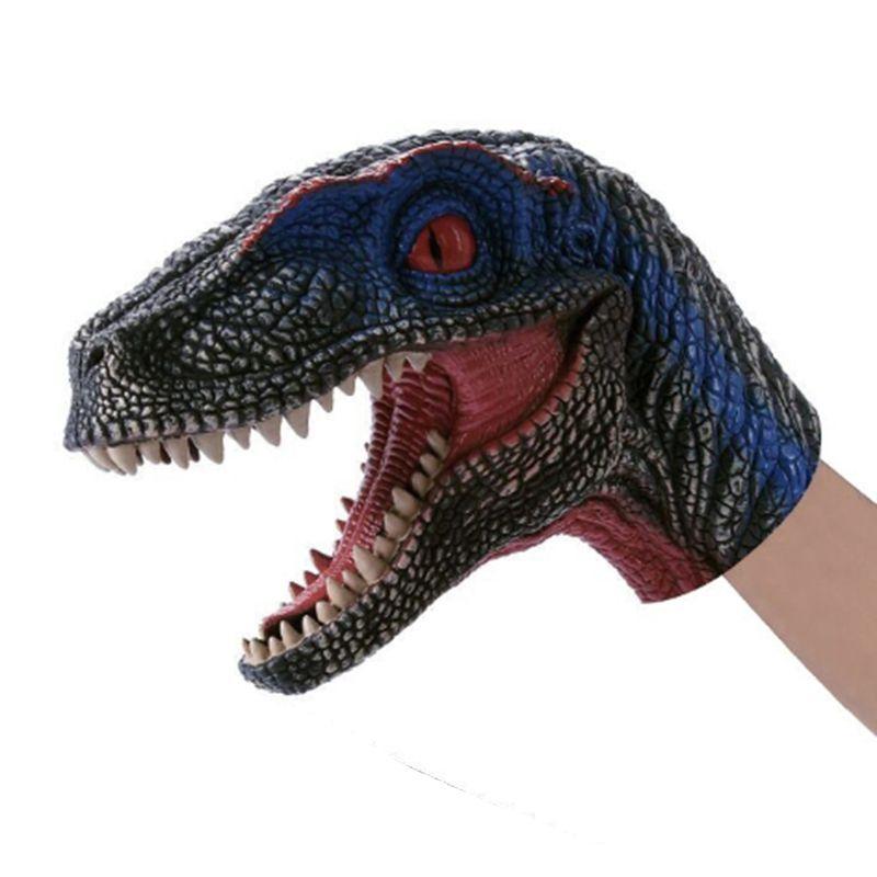 Realistic Animal Dinosaur Hand Puppet For Kids Soft Plastic Educational Toy