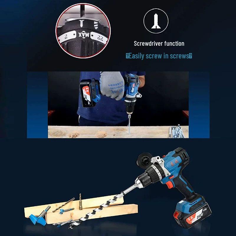 Dongcheng 20V Cordless Drill Driver CN Plug (adapter Included)