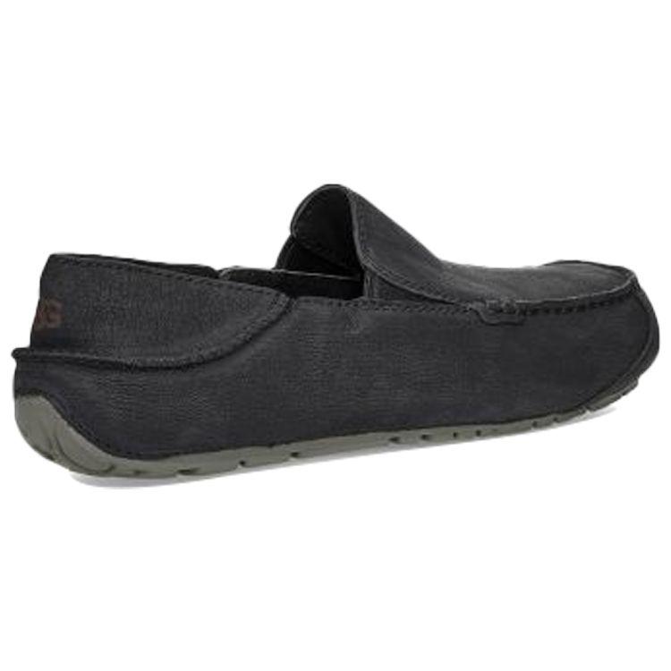 UGG Upshaw Sheepskin Low-Top Sports Casual Shoes Men Sneakers Black 1108189-BLK