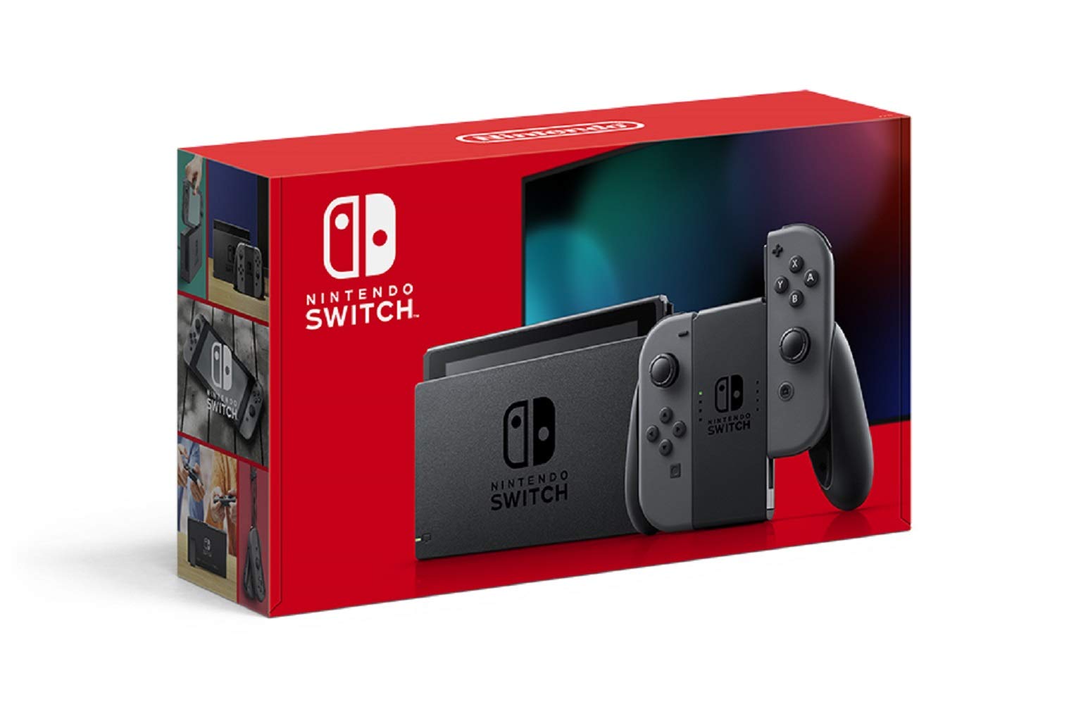 

Головний блок Nintendo Switch сірий (Nintendo Switch) Joy-Con(L)/(R) сірий колір