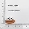 Medium Cartoon Sausage Lips Eye Patches & DIY Storage Box for Hair Accessories, Phone Case, Crocs Decorations