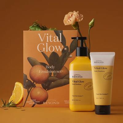 Vital Glow Body Emulsion 650ml Special Set