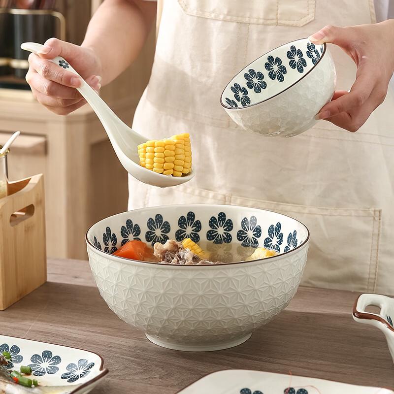 Abay 23-Piece Ceramic Dinnerware Set