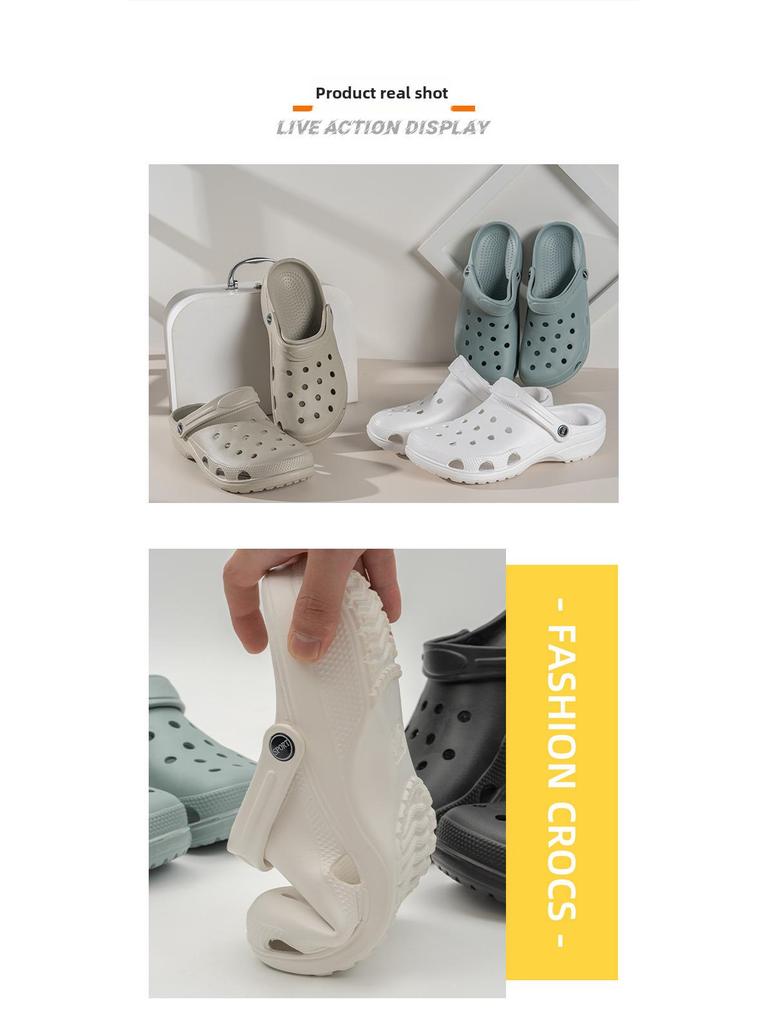 Summer Sandals: Unisex Garden Clogs & Beach Shoes