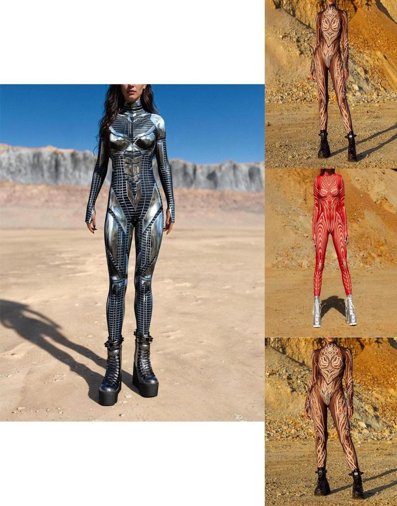 Halloween Cosplay Onepiece With Spandex Material For Adult Dress Up And Themed Events