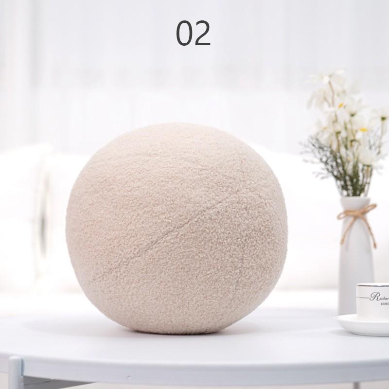 Nordischer Stil Kugelförmiges Kissen Gefüllte Dekoration Plüsch Sofa Erker Dekoration Kissen Weicher Fotografie Requisit Neu