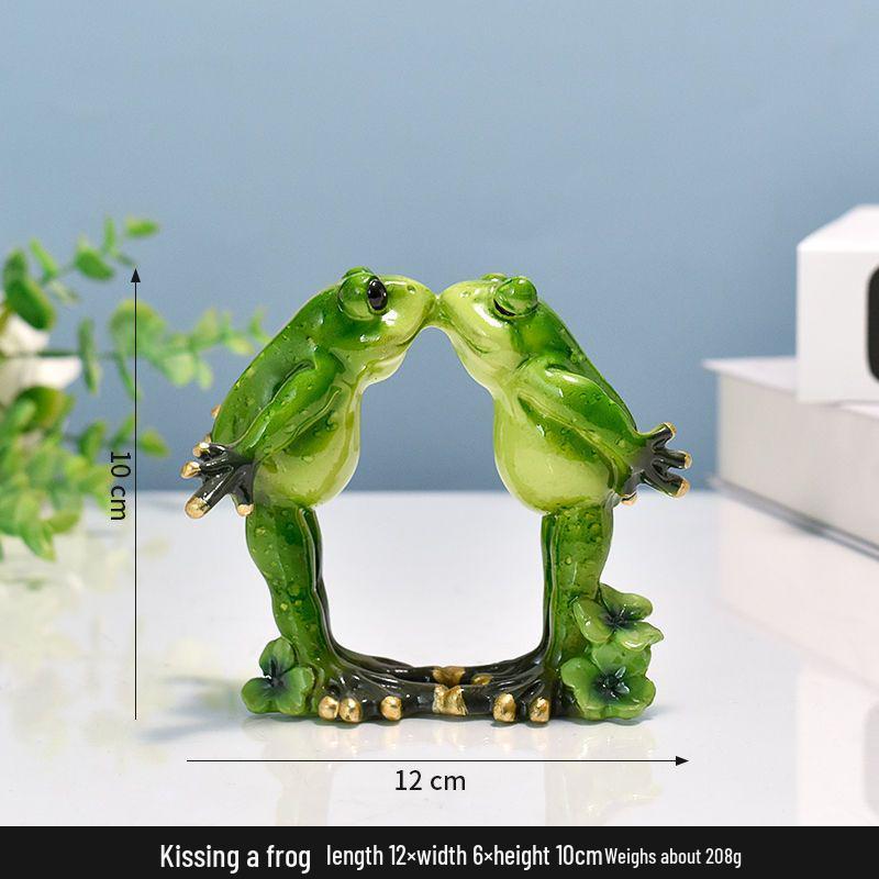 Yoga Frog Figurine Birthday Gift - Ideal for Bedroom, Study, Living Room, Desktop, Entrance, TV Cabinet, or Wine Cabinet Decor