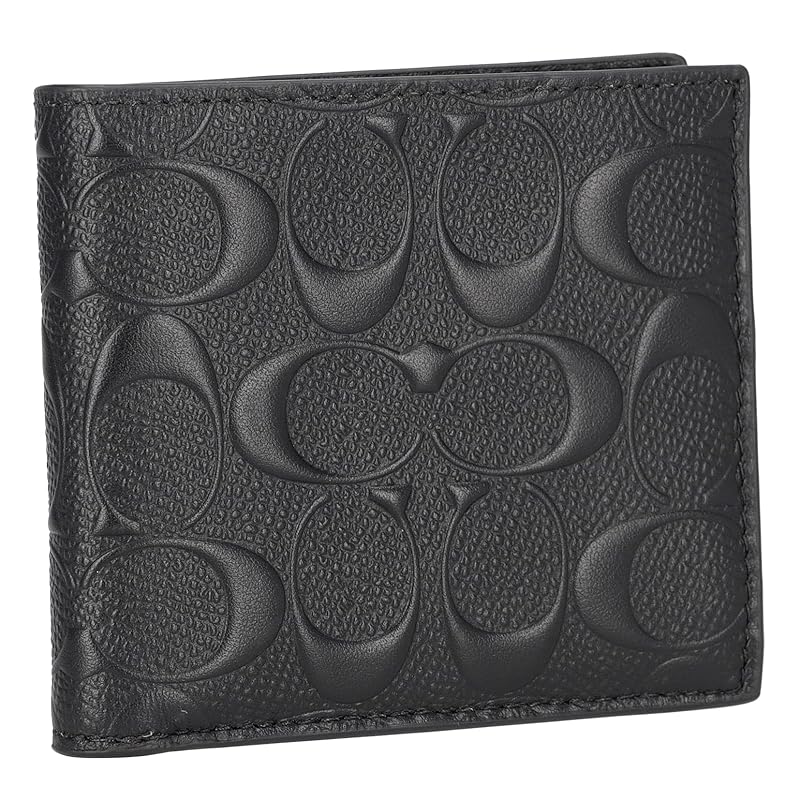 

[coach] bifold wallet 75363 men s BLK [product]