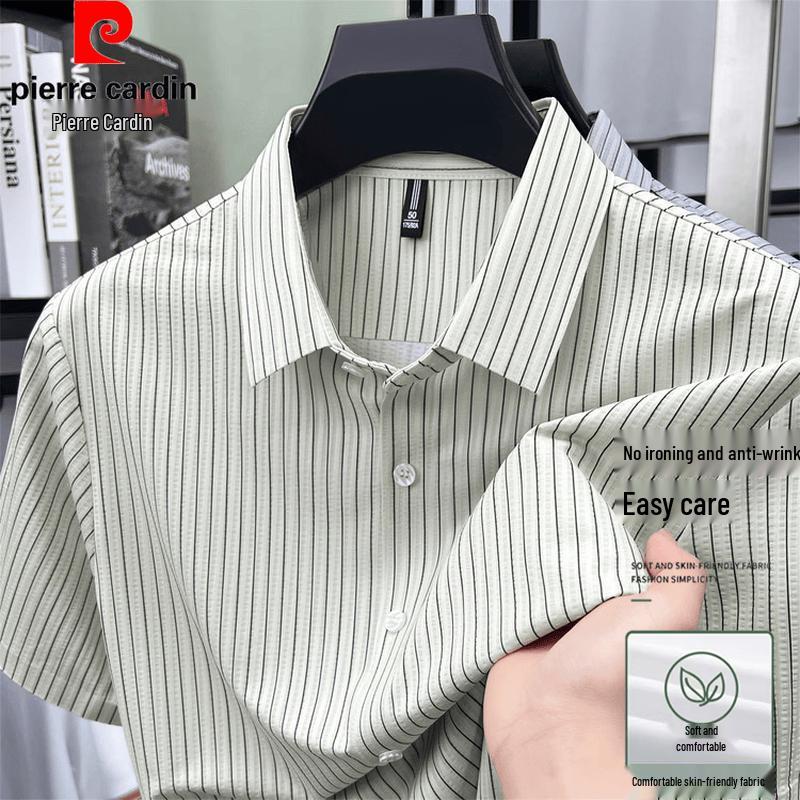 Pierre Cardin Men s Striped Short-Sleeve Shirt 175