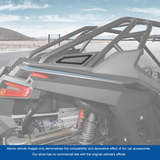 Kohlefaser-Lüftungsgitter-Lufteinlass-Rahmenverkleidung für Polaris RZR PRO XP Ultimate -25