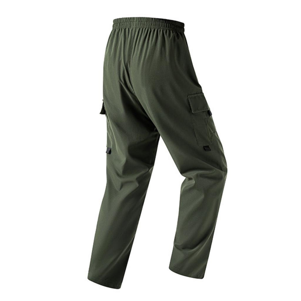 Men's Casual Cargo Pants Straight Leg Long Pants for Everyday Wear