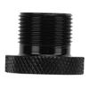 Car Oil Filter Adapter Metal Universal Automotive Black Threaded Connector Cars Accessories5 8‑24 To 1 2‑28