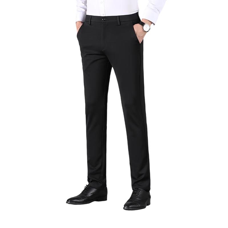 

TUCANO Men s Warm Straight-Leg Lined Suit Pants 36