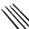 4Pcs Car Window Weather Strip Window Glass Waterproof Pressure Strip Sealing Strips For FJ Cruiser 2007-2014