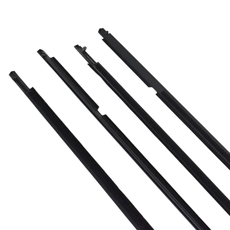 4Pcs Car Window Weather Strip Window Glass Waterproof Pressure Strip Sealing Strips For FJ Cruiser 2007-2014
