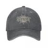 Heavy Mental Rock Music Baseball Cap Vintage Distressed Washed Snapback Hat Running Golf Caps Hat