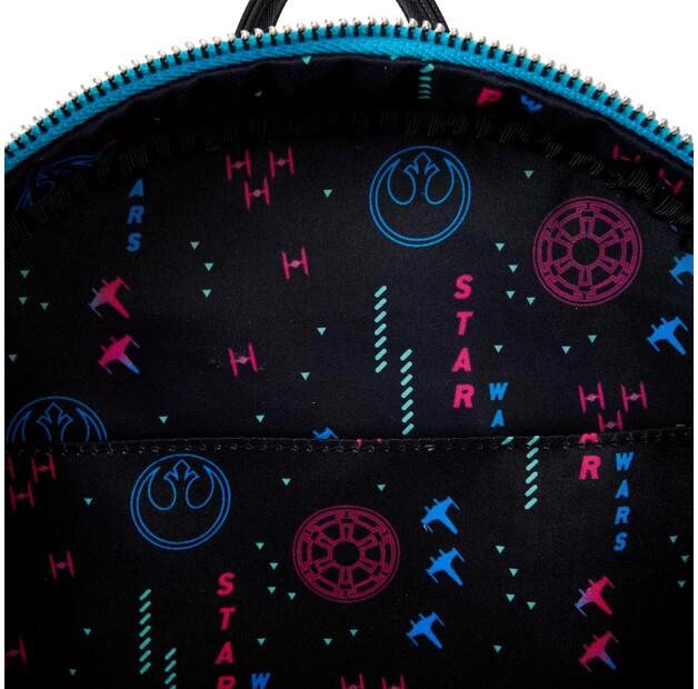 Рюкзак Loungefly Neon 70s Mini star wars (STBK0443)
