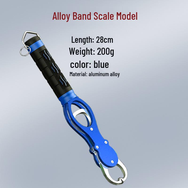 Portable Multifunctional Fishing Pliers: Stainless Steel Line Cutter, Split Ring Opener, Hook Remover