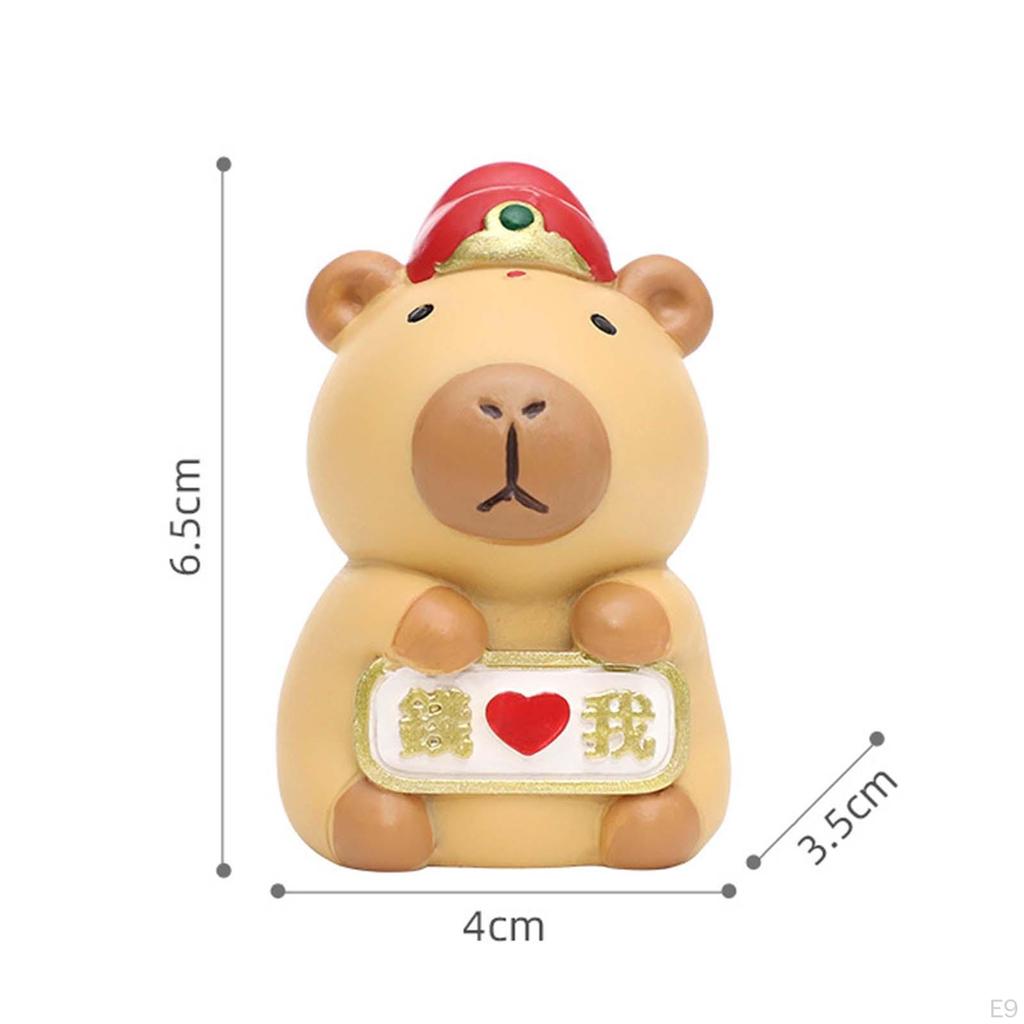 Adorable Capybara Miniature for Home Decor