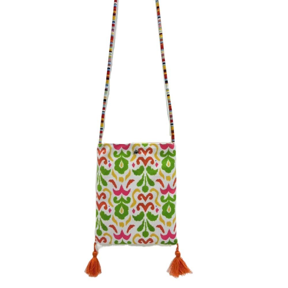 Retro Pattern Small Shoulder Bag Handbag Cartoon Tote Bag Fashion Crossbody Phone Bag  Student