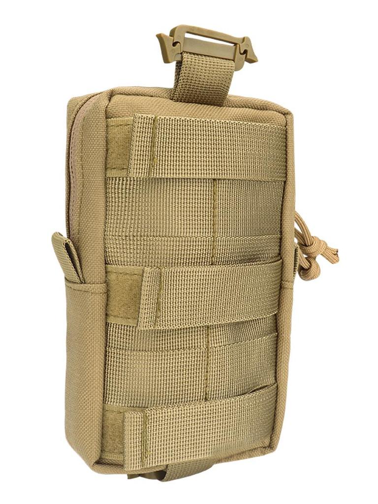 Outdoor Tactical Molle Waist Pack: Multifunctional First Aid & Phone Pouch