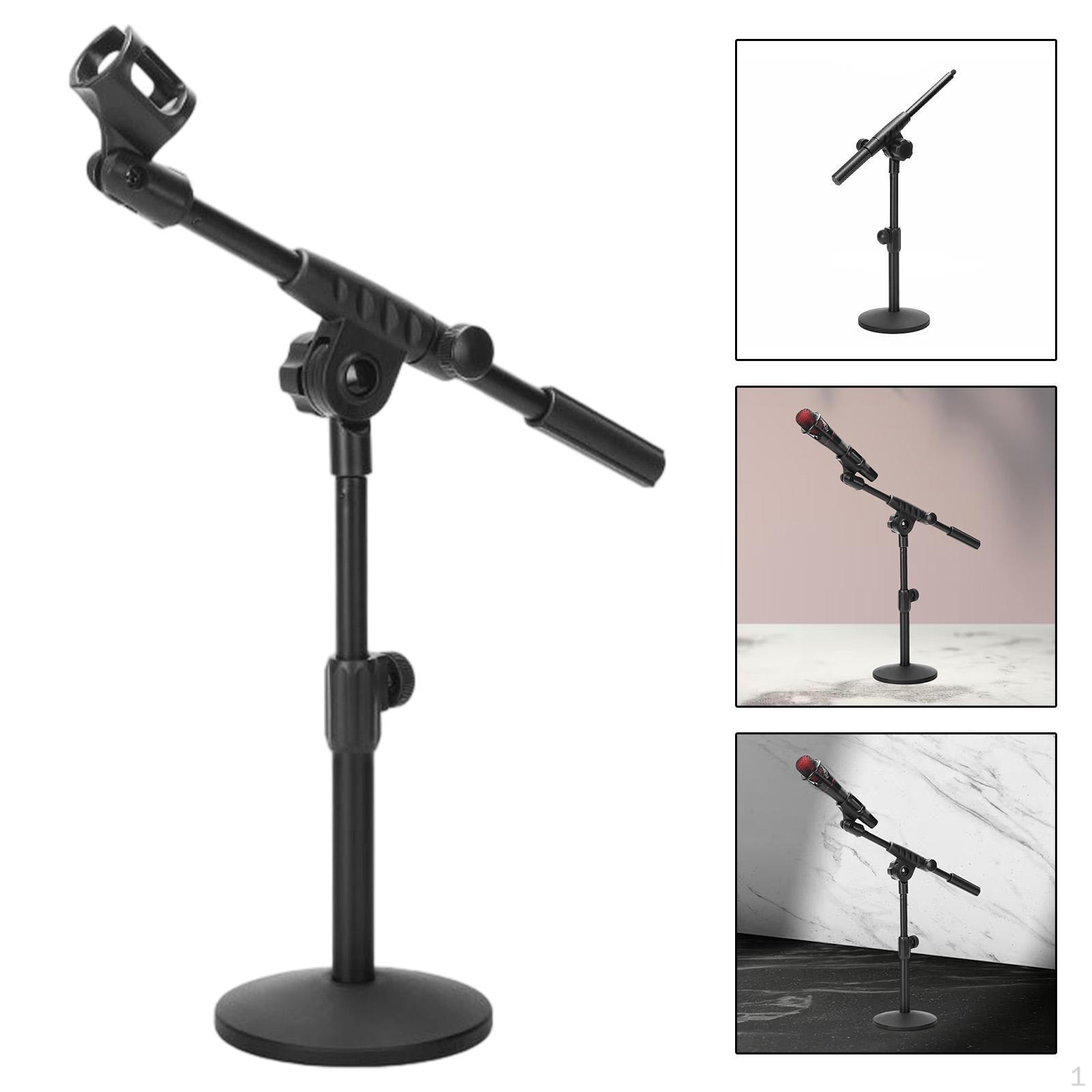 

Напольная стойка с круглым основанием, многоцелевая металлическая конструкция для сцены, студии, пения Microphone holder