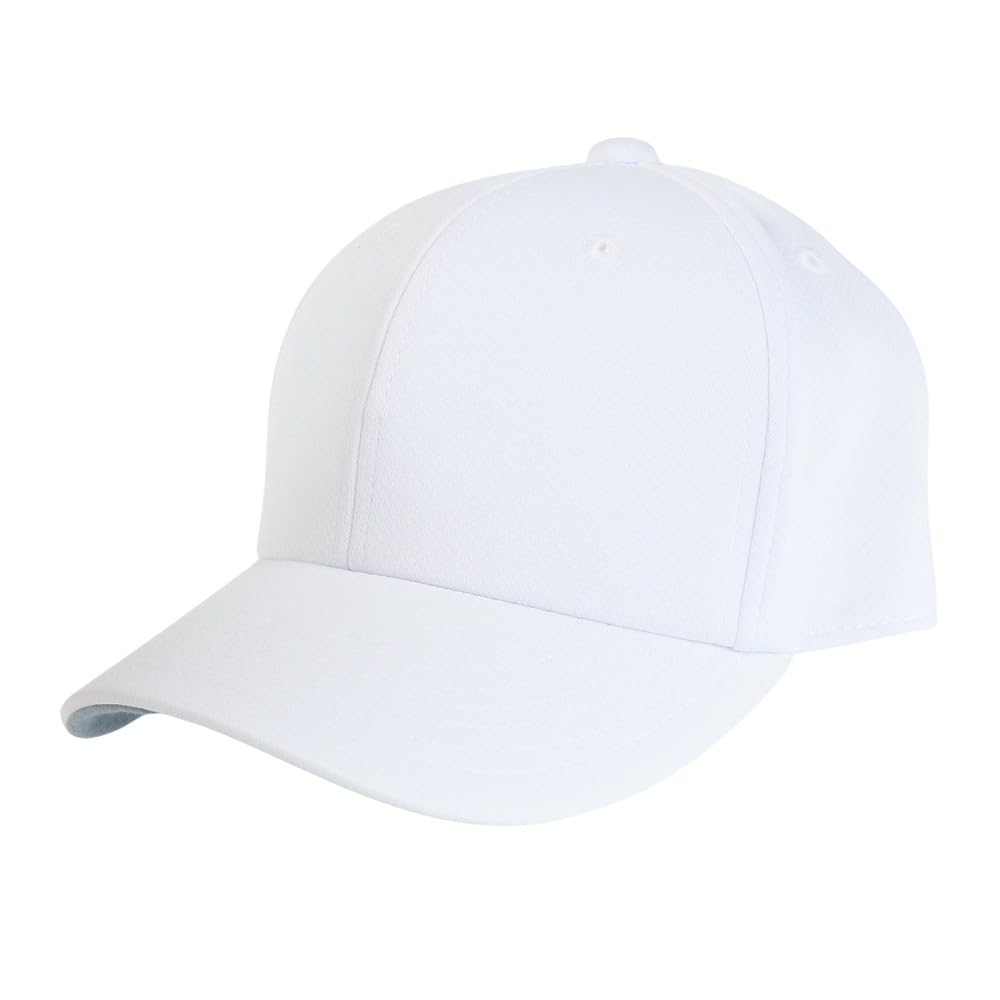 Mizuno Practice White Baseball/Softball Cap, 12JWBB05,
