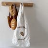 Nylon French Bread Foldable Shopping Bag Tote Bag Cartoon Eco Bag Funny   Snack