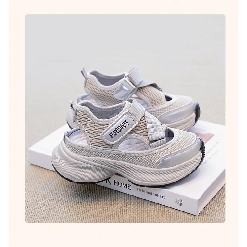 Summer Kids Closed Toe Functional Sandals, Soft Sole Sports Shoes For Boys And Girls