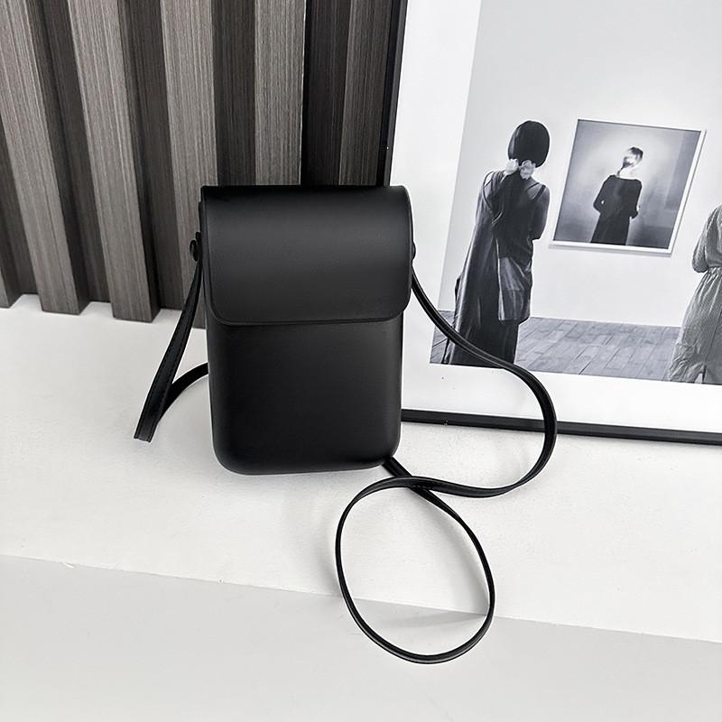 Pu Minimalist Square Crossbody Bag For Women With Magnetic Closure And Phone Pocket
