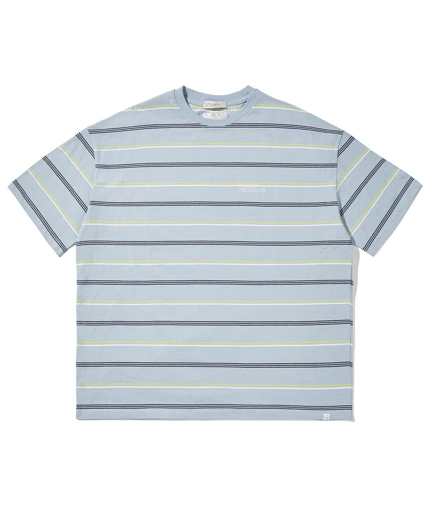 SOUNDSLIFE Db Stripe T-Shirt Sky Blue