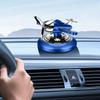 Solar Auto Duft Hubschrauber Auto Lufterfrischer Ornamente Dekor Innendekoration Solar Rotierender Aroma Diffusor für Zuhause