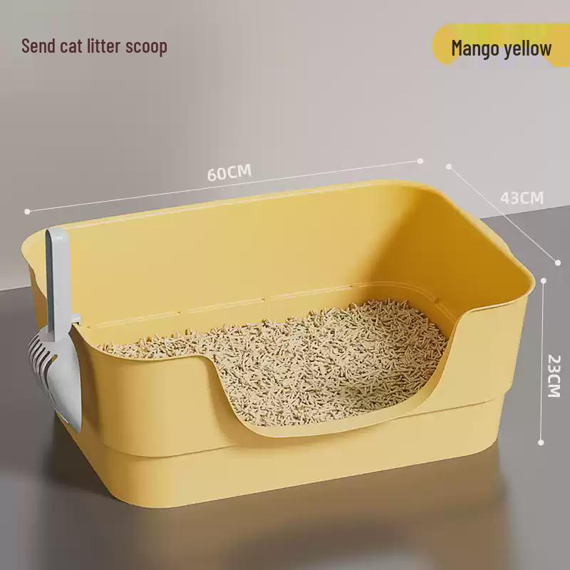 Dog Litter Box with Anti-Pee Pad Mesh Holder for Small, Medium, and Large Dogs