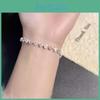 Zircon Diamond Shape Pendant Bracelet With Cubic Copper For Women Gift