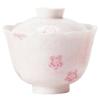 Hand-painted Cherry Blossom Tureen Pink Ladies Gaiwan Chinese Kung Fu Teaware Set Tea Brewer Bowls Teacup Drinkware Tea Ceremony