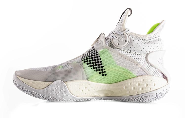 Li Ning SONIC 9 Boom Textile, Synthetic Leather, TPU Cushioning Slip Resistant Abrasion Resistant Coverage Support ABAR045-2