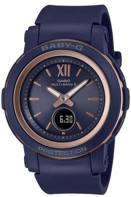Casio Baby-G Zegarek Radiocontrolled Solarny BGA-2900-2AJF Damski Niebieski
