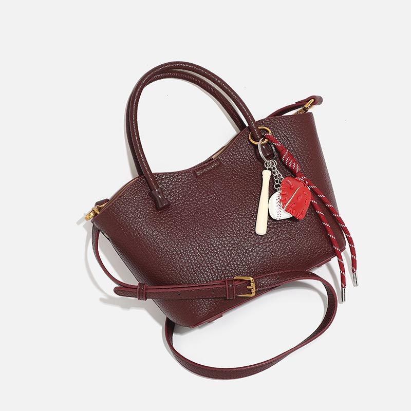 Handbag, Small Bag, High-end Sense, New Autumn Bucket Bag, Large-capacity Commuting Shoulder Messenger Bag, Women