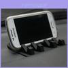 Suporte Universal para Carro Design Pirâmide Almofada Antiderrapante Suporte para GPS Para Huawei Samsung Iphone Tablet