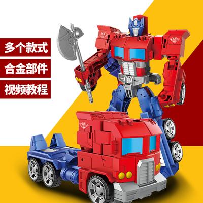 Zabawka transformująca Robot Optimus Bumblebee Model Samochodu Transformacja Mecha Zabawka Samochód Dziecięcy Transformacja Słuchawka