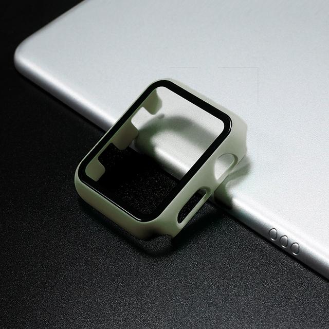 Screen Protector For Apple watch Case 9 8 7 6 5 4 3 SE iWatch 45mm 41mm 44mm 40mm 42mm Tempered Glass Film Hard PC Bumper