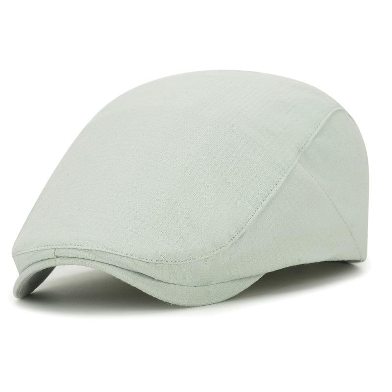 Spring and Summer Duck Tongue Solid Color Men and Women Simple Beret Fashion Youth Thin Sun Hat