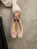Inner Heightening Single Shoes Women's New Low-heeled Mary Jane Shoes Suede Red Soft-soled Grandma Shoes