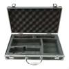 Carry Case Handheld Mic Storage Organizer Box With Handle Aluminum Alloy Suitable for