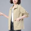 2024 Spring Trendy Plus Size Casual Jacket for Middle-Aged Women