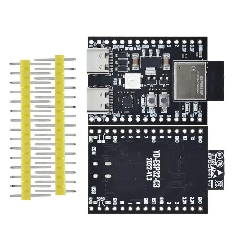 

ESP32-C3 Dual Type-C Wifi Bluetooth BLE5.0DevKitM-1 Core Development Board ESP32C3