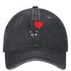 I Love Chococat Sweet Valentine Baseball Cap Couple Women SunProof Trucker Hat Summer Stylish Hiking Fishing Baseball Caps